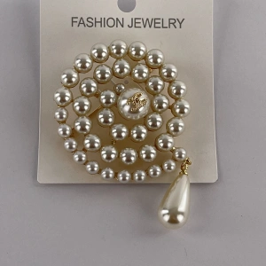 Брошь золотой  Blucome MYLY0034