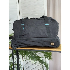 Сумка на колесах черная IMPREZA 3007