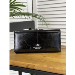 Кошелёк черный Loui Vearner LOU206-02
