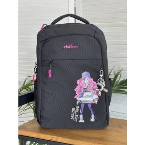 Рюкзак черный Maksimm B240