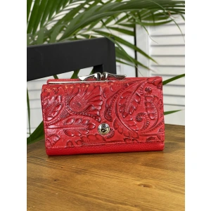 Кошелёк красный Loui Vearner LOU218-03B