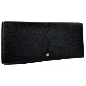 Кошелёк черный Canevo J-6513