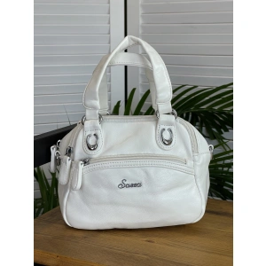 Сумка женская белая Sassa 2095