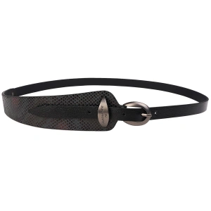 Ремень черный Alexander Ts ATS-17