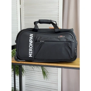 Сумка на колесах черная Mironpan 67018