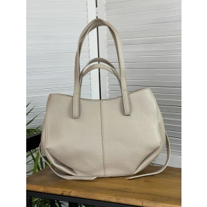 Сумка женская бежевая  85035