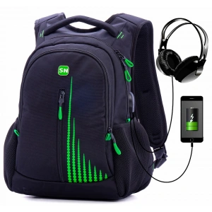 Рюкзак черный SkyName 90-111