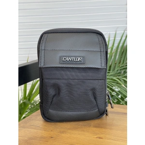 Сумка мужская черный Cantlor GW220