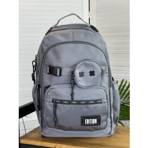 Рюкзак серый NIKKI S378