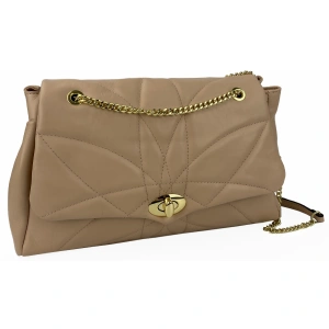 Сумка женская розовая Vera Pelle 6538