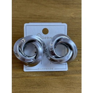 Серьги серебрист Dawu E04922013