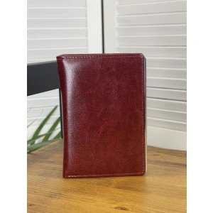 Кошелёк бордовый  1654В