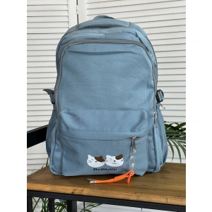 Рюкзак голубой  81004