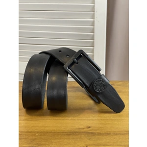 Ремень черный Alexander Ts AT40-206