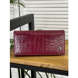 Кошелёк бордовый Loui Vearner LOU06-6202C