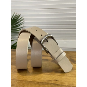 Ремень бежевый 