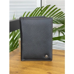 Обложка для паспорта черный Ego Favorite 008-4516