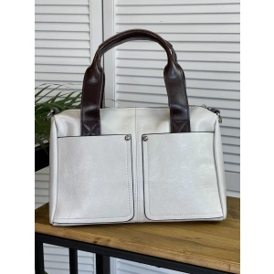 Сумка женская бежевая Dellilu 9841-79/9072