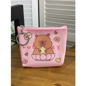 Кошелек детский розовый 