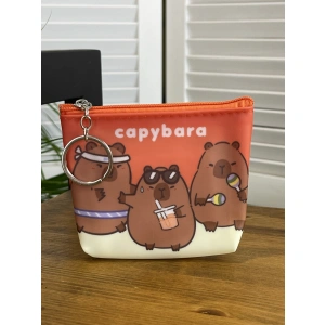 Кошелек детский оранжевый 
