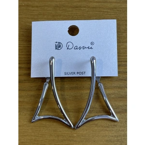 Серьги серебрист Dawu EH05228