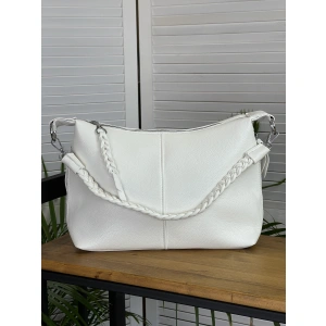 Сумка женская белая ALEX-MIA 8562