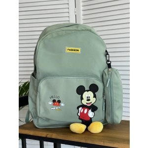 Рюкзак зеленый  1203