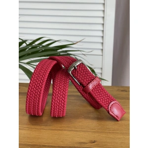 Ремень красный 