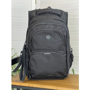 Рюкзак черный Maksimm E231