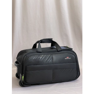 Сумка на колесах черная Mironpan 67017