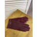 Перчатки бордовый YAYA