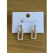Серьги золотой  Dawu EH2307W061