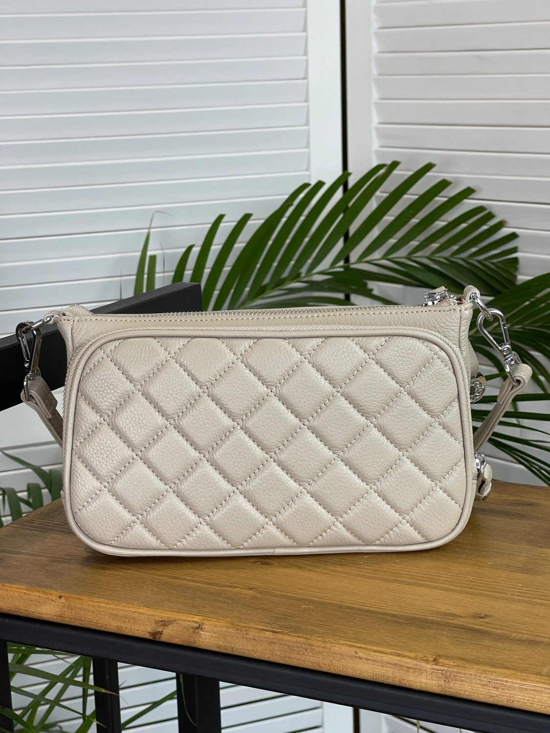 Сумка женская бежевая decoratta 3724-5 фото 3