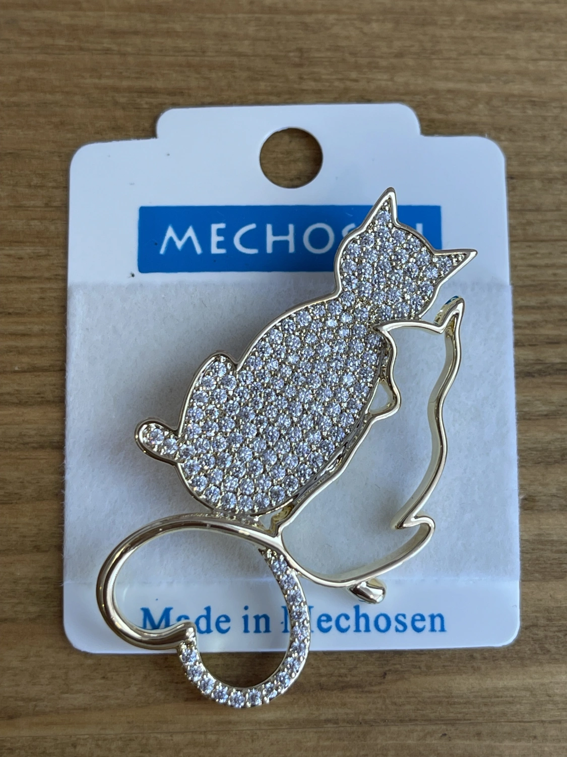 Брошь золотой  MECHOSEN 1977 фото 1