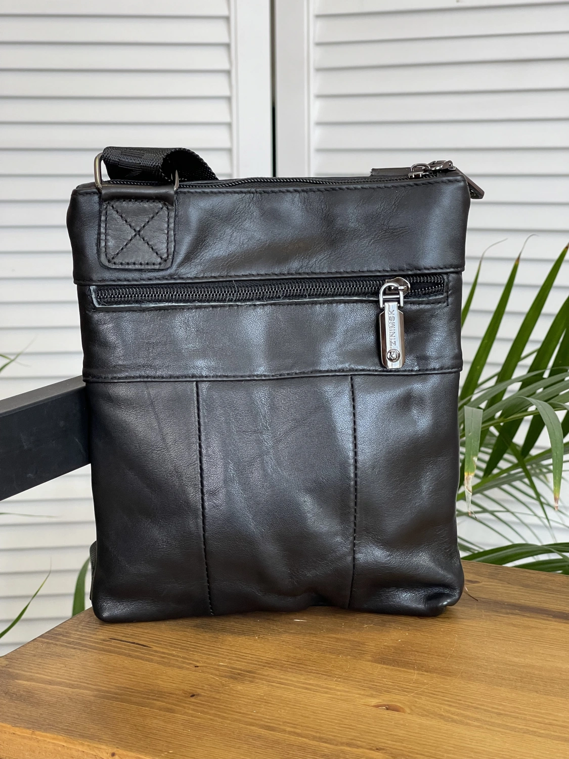 Сумка мужская черный ZINIMSK 6016-1 фото 2