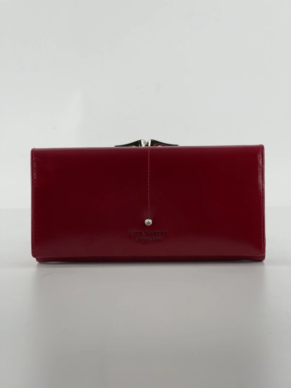 Кошелёк бордовый Loui Vearner LOU206-02 фото 4