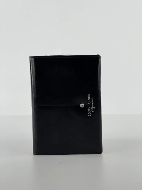 Обложка для паспорта черный Loui Vearner 206-2045 фото 2