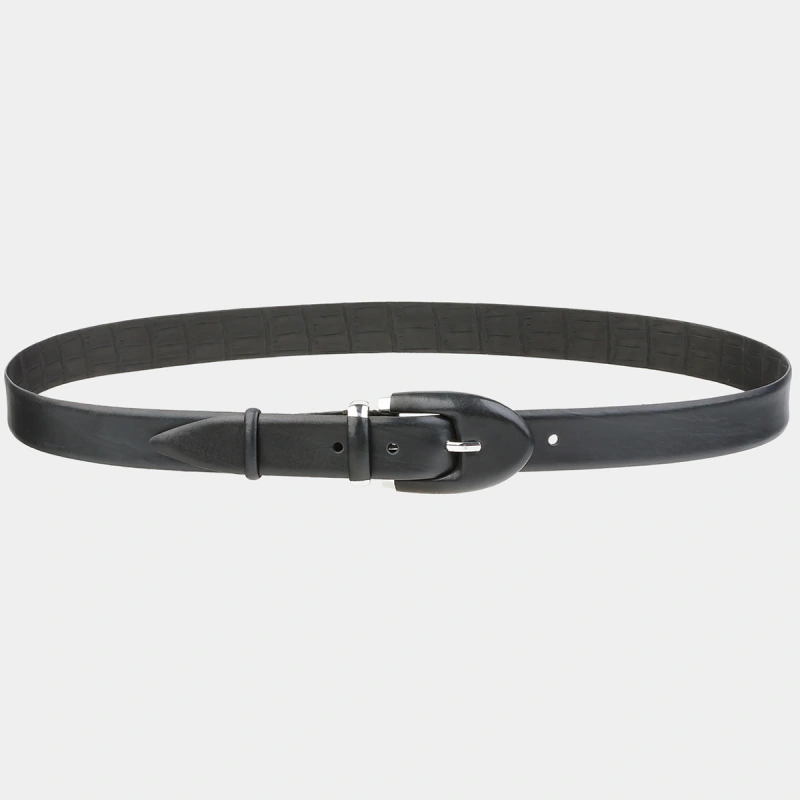 Ремень черный Alexander Ts AT30-117 фото 2