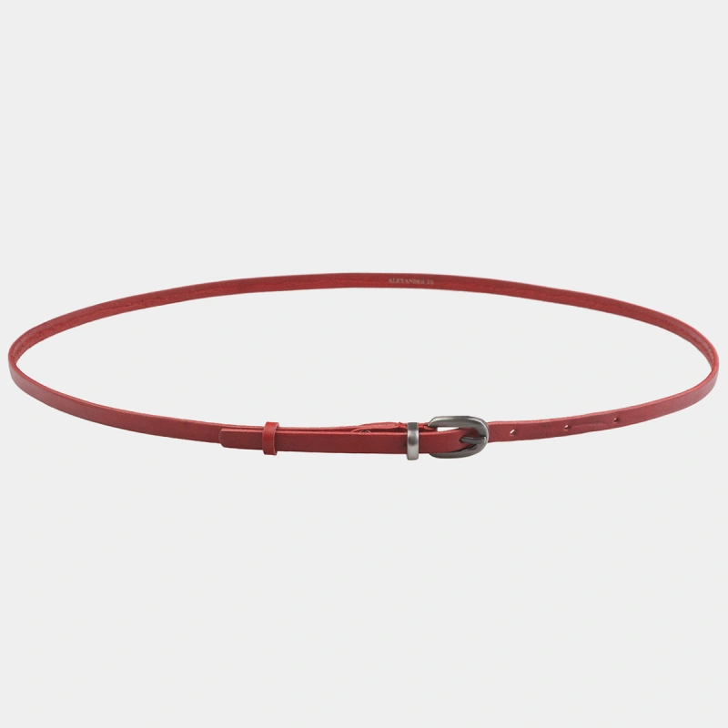 Ремень красный Alexander Ts AT10-136W фото 2
