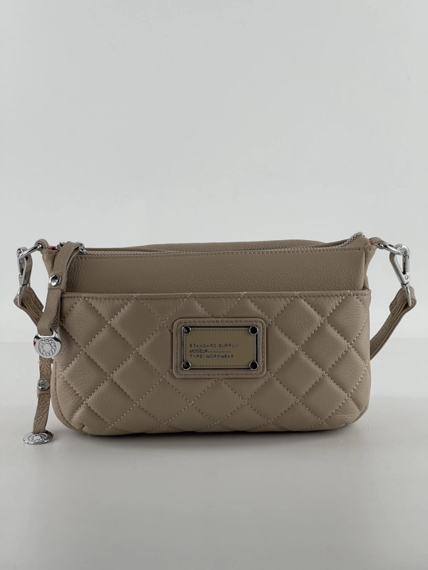 Сумка женская бежевая decoratta 3724-5 фото 5