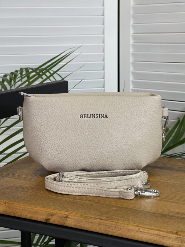 Сумка женская бежевая Gelinsina 1357 фото 2