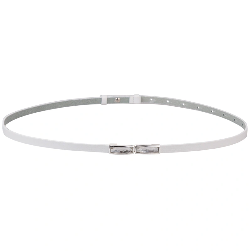 Ремень белый Alexander Ts AT10-23 фото 1