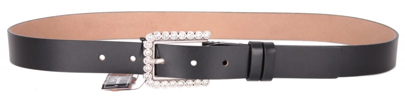 Ремень женский черный 553-27 фото 2